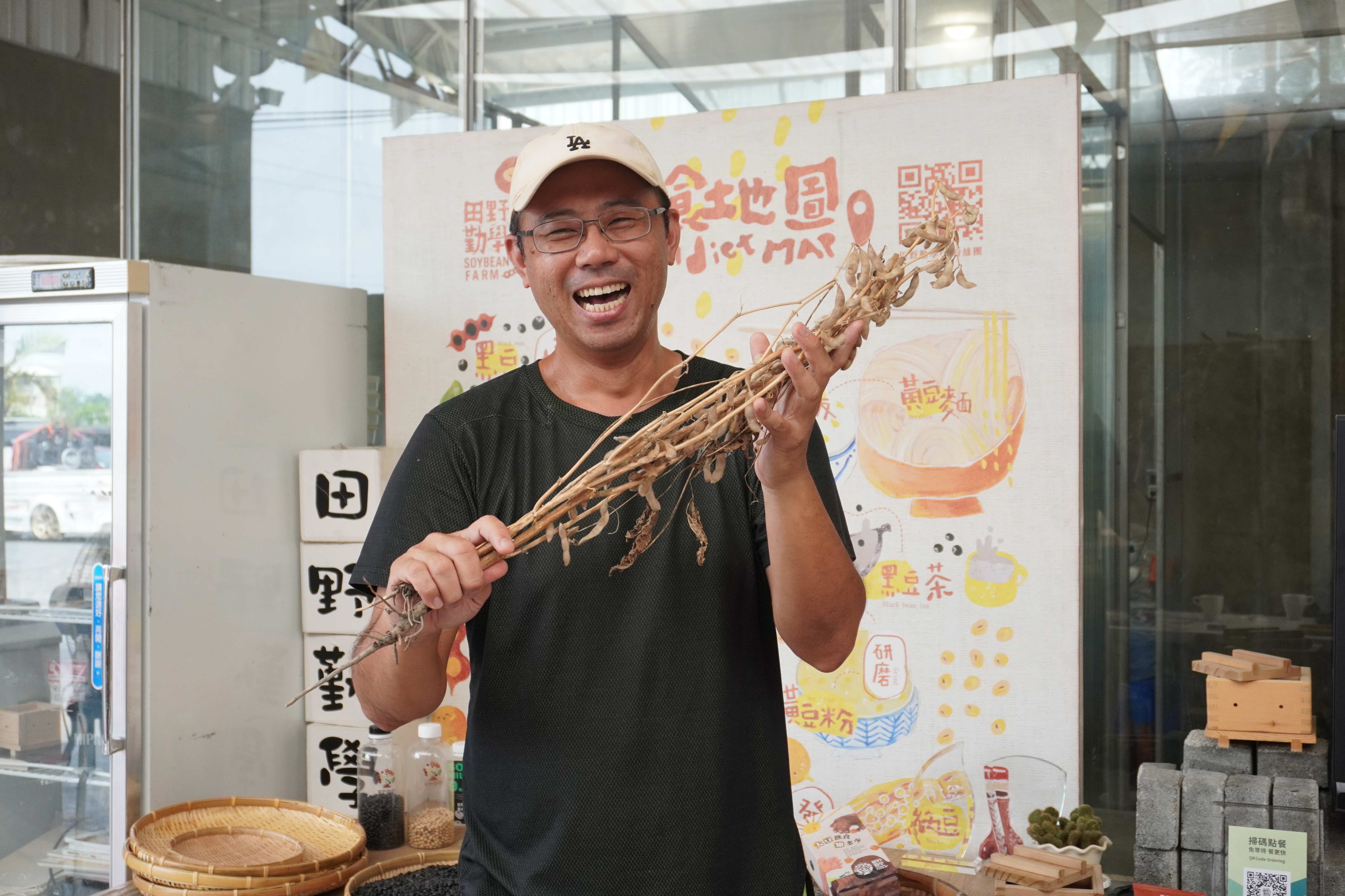 滯銷半年不放棄 陳光鏡推展黃豆食農教育