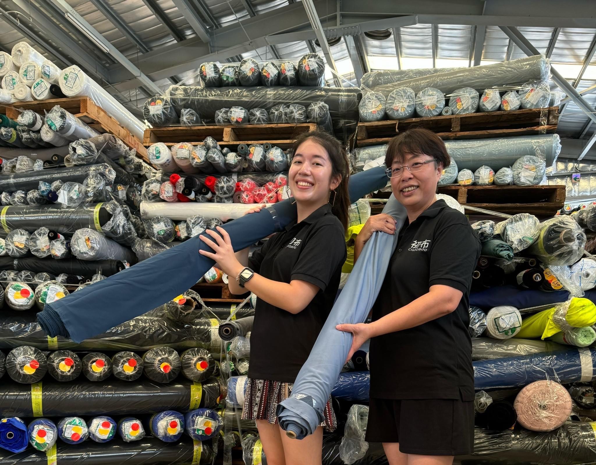 初布 將閒置布料做成MIT團體服