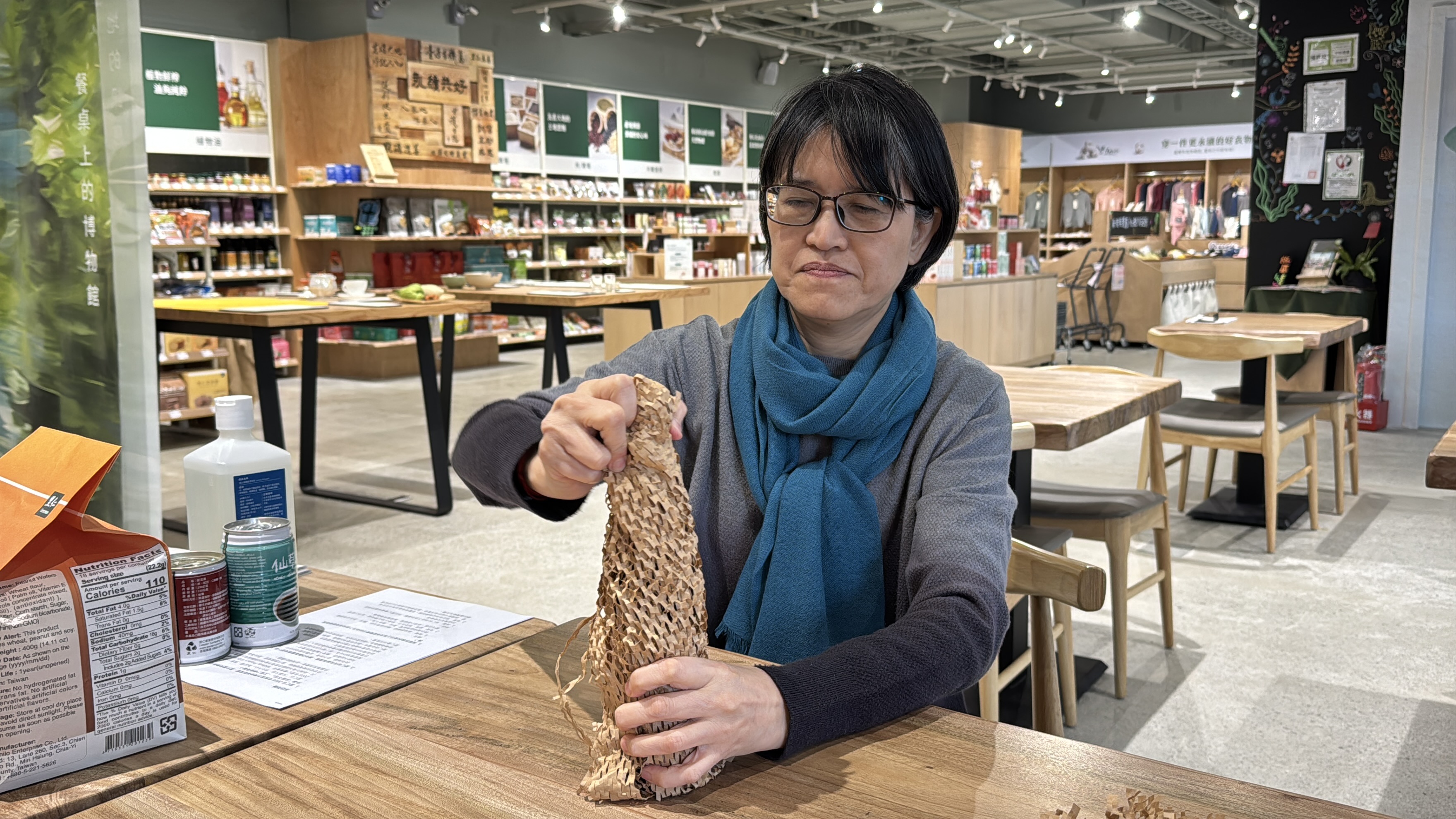  從裸賣到回收包材 里仁重塑消費新模式