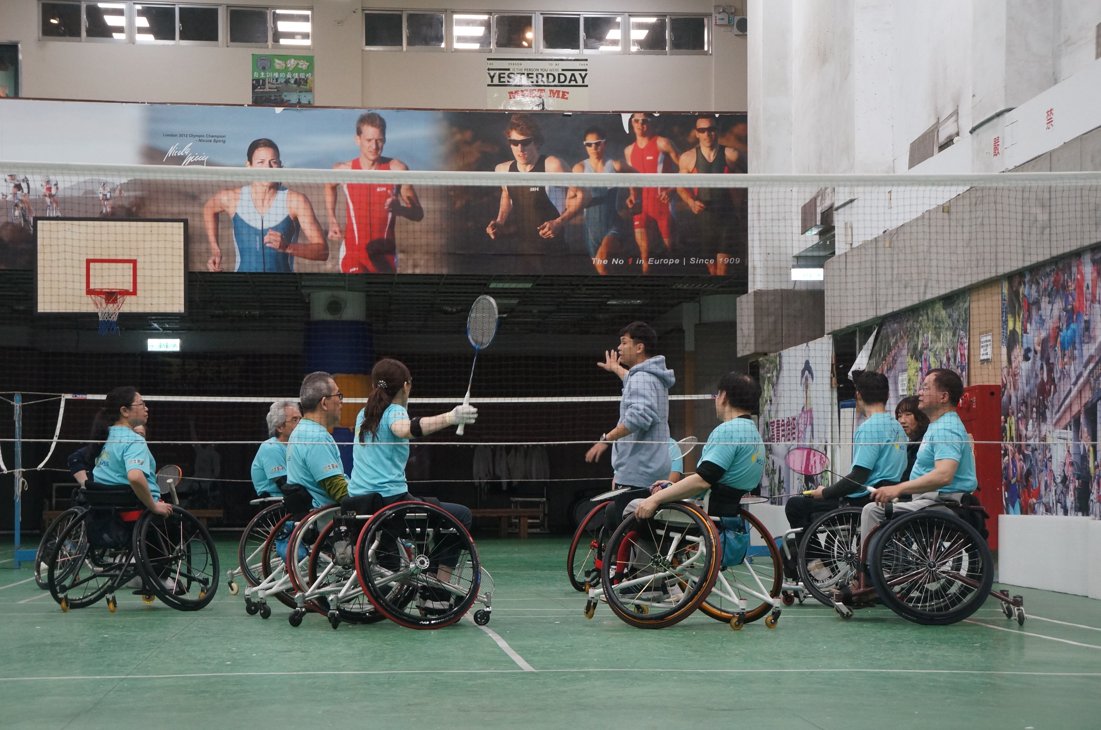 帕運選手開辦輪椅羽球班 點燃身障者運動魂