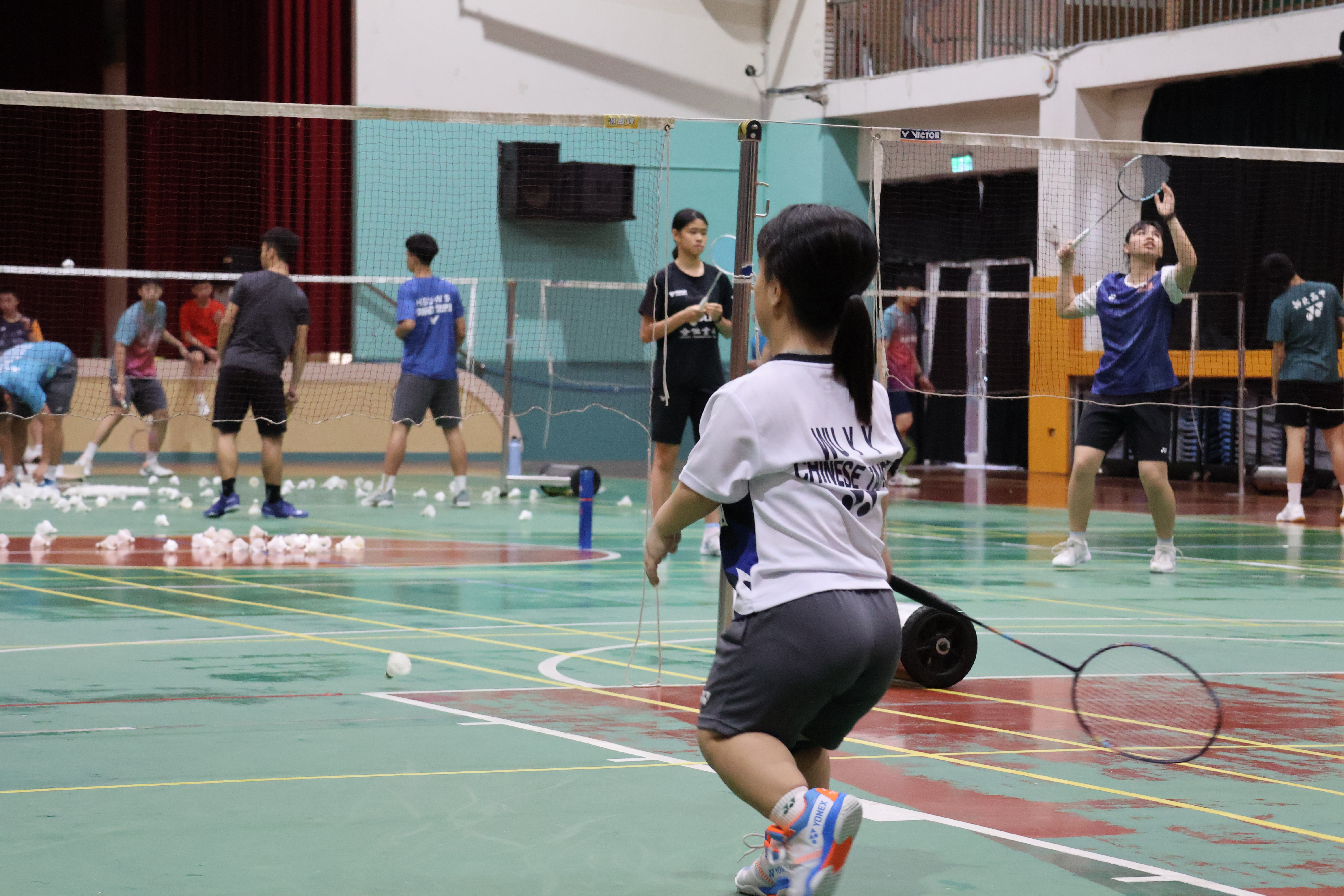 球網高過頭頂 吳于嫣勇闖帕運羽球路