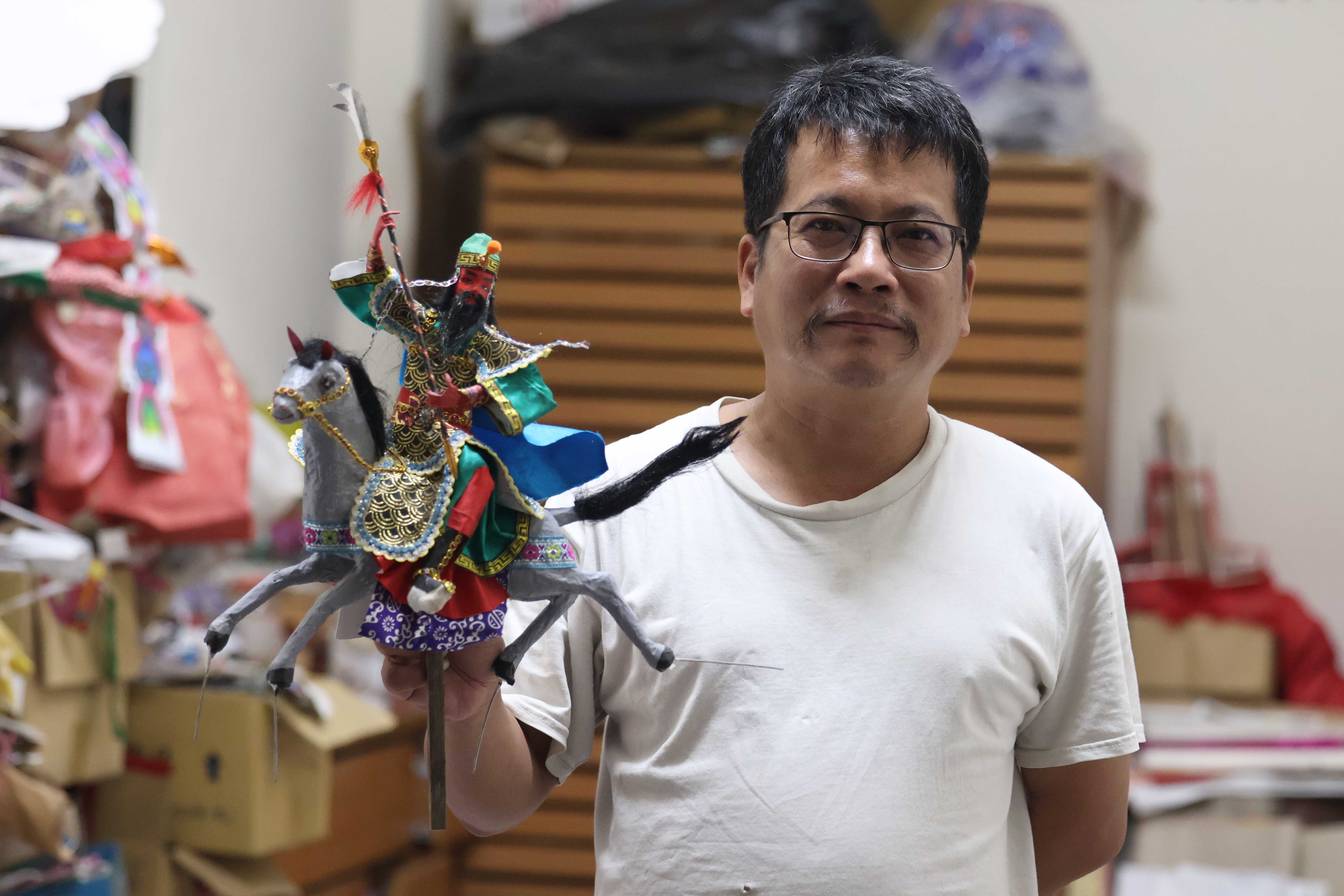 糊紙父子闖進電玩界 糊出魔獸死亡之翼