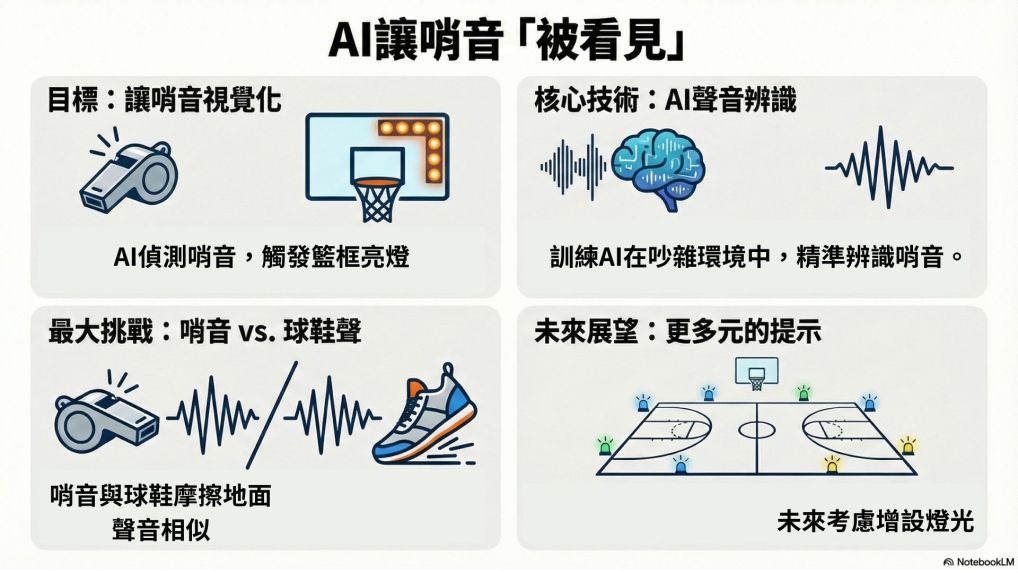 AI讓哨音變燈號 亞東科大助聽障生圓籃球夢 | PeoPo 公民新聞